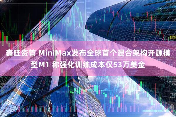 鑫旺资管 MiniMax发布全球首个混合架构开源模型M1 称强化训练成本仅53万美金